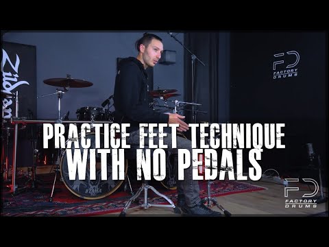 Practice Feet Technique With NO Pedals - James Payne