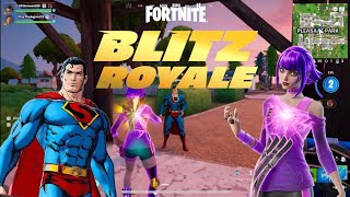 Playing blitz royale