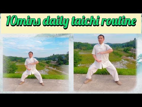 10MIN DAILY TAICHI ROUTINE FOR RELAXATION AND JOINT MOBILITY