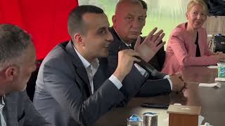 Kaymakam Okumuş Domaniç’e veda etti