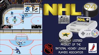 NHL 94 SNES - C&M Playthrough