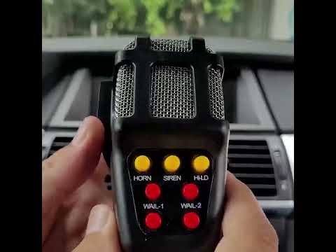Lautxon - Automobile siren with microphone