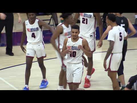 Men's Basketball Highlights vs Adams State