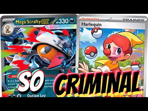 Mega Scrafty ex is Just Illegal! 🦹🥷 Or Disgusting.. W/ Arbok ex, Toxtricity & New Pecharunt Search.