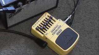 Video thumbnail for Behringer EQ700 Graphic Equaliser adds colour by Gearfacts