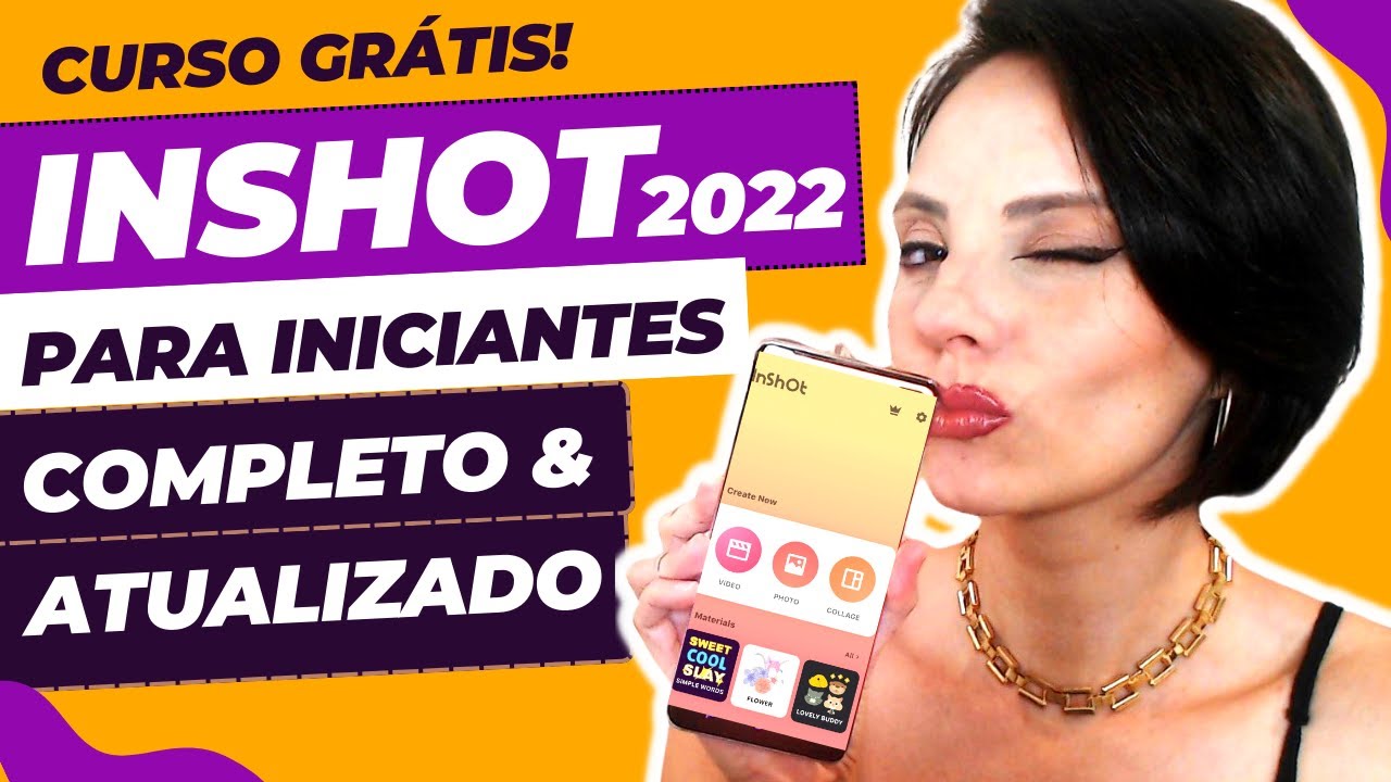 Como editar vídeos no celular no app Inshot - grátis e fácil