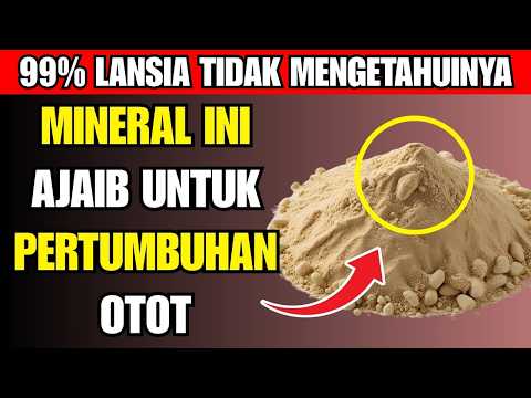 Lupakan protein! INI mineral membangun otot dengan cepat setelah usia 60.