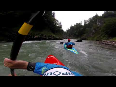 Kössener Ache - Entenlochklamm 26.07.2020 Kajak