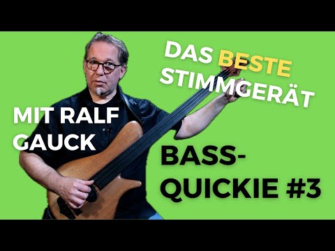 DAS BESTE STIMMGERÄT mit RALF GAUCK - Bass Quickie #3