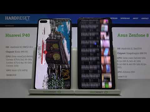 Battle Between Huawei P40 and Asus Zenfone 8 – AnTuTu Benchmark Comparison