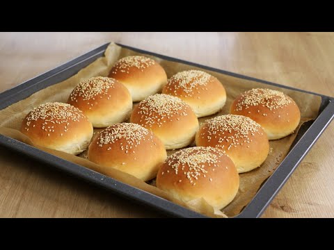 NAJBOLJE DOMAĆE PECIVO ZA HAMBURGERE - 2 DANA SVJEŽE - OD TIJESTA ZA BRIOŠE