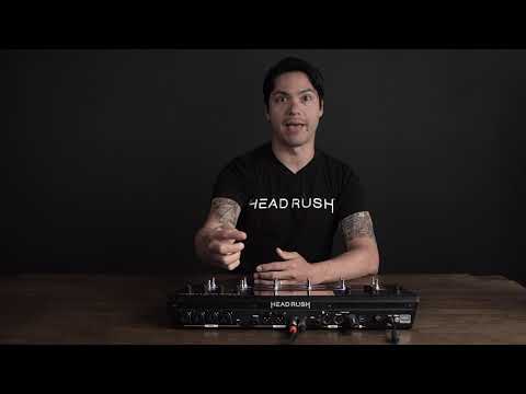 HeadRush Looperboard Tutorial - Timeline Menu