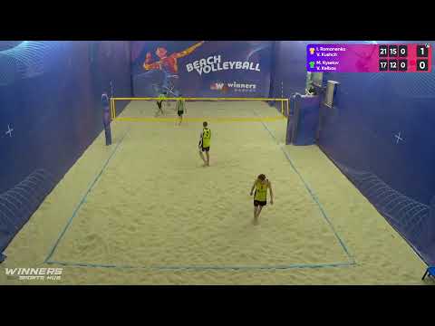 09:20 I. Romanenko / V. Kushch - M. Kyselov / V. Kelbas 18.05.2023 | Winners Beach Volleyball