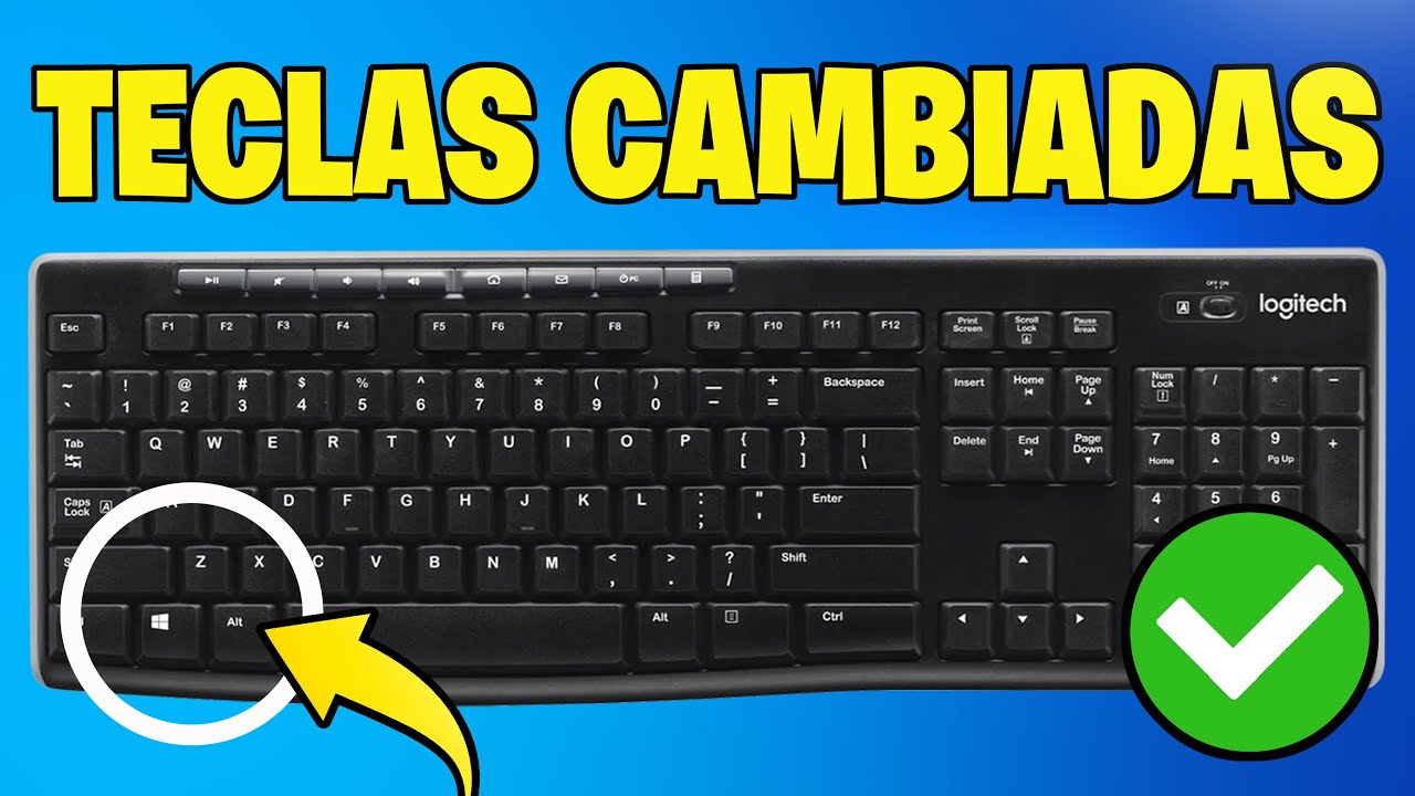 ✅Solución: Teclas ALT Izquierda y Windows Intercambiadas | Windows 10/11💻