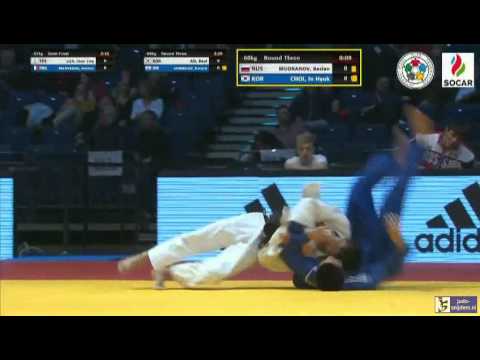 Judo 2016 Grand Prix Dusseldorf: Mudranov (RUS) - Choi (KOR) [-60kg]