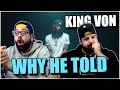 IN MEMORY OF KING VON King Von Why He Told Official Video REACTION