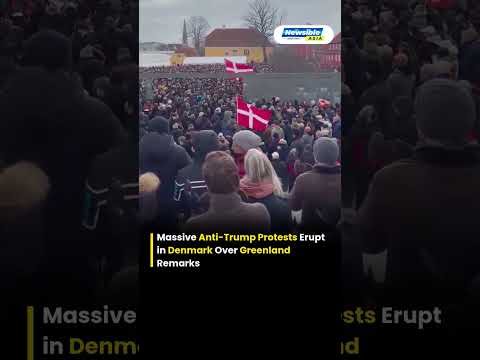 Massive Anti-Trump Protests Erupt Across Denmark Over Greenland Sovereignty