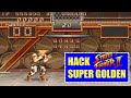 Street Fighter II Hack Super Golden Edition Guile Bonus Stage Barrel