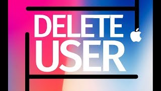 How to Delete a User on Mac - MacBook Pro , iMac, Mac mini, Mac Pro