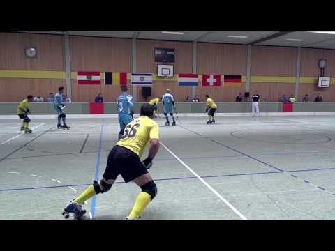 Israel vs Calenberg International [Tag2,Spiel4] Rollhockey | Oster Bison Turnier 2016