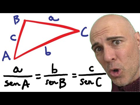 Cómo usar el TEOREMA DEL SENO. Aplicación