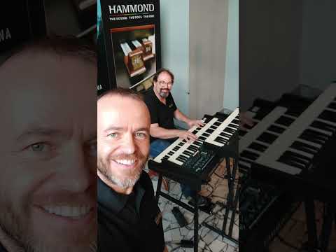 Hammond SKX PRO and M-solo demo seminar by Dirk Van der Linden during Jazz Goes to Town festival