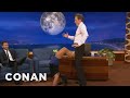 Nina Dobrev Uses Conan As Her Human Yoga Wall - CO...