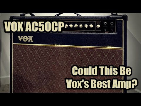 Vox AC50CP2 Classic Plus 2-Channel 50-Watt 2x12" Guitar Combo 2007 - 2009 - Black image 8