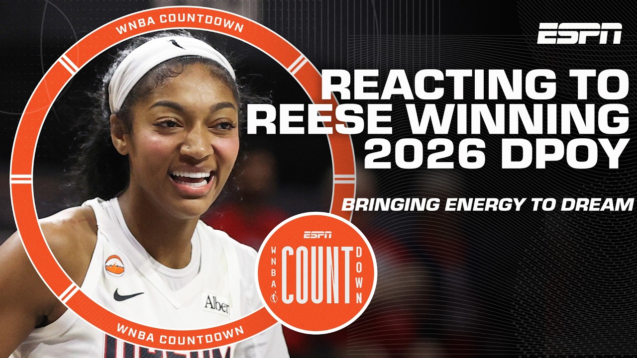 Reacting to Angel Reese winning 2026 Defensive Player of the Year 🏆 | WNBA Countdown