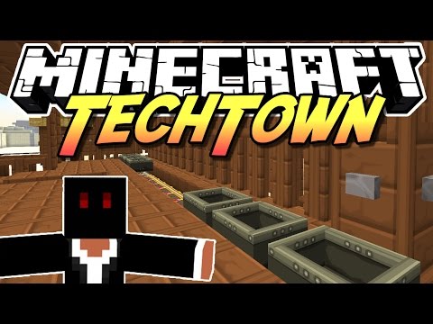Minecraft TechTown - 2 WAGEN AUF DER BAHN #108 | DEBITOR