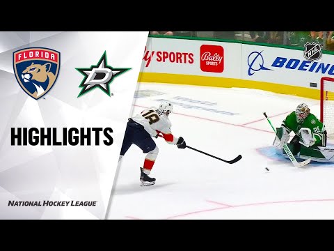 Panthers @ Stars 9/29/21 | NHL Highlights