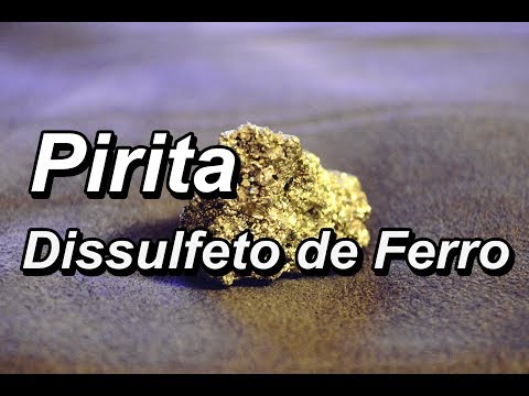 Pirita - Dissulfeto de Ferro - FeS2
