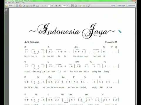 download lagu mp3 mp4 Not Angka Indonesia Jaya, download lagu Not Angka Indonesia Jaya gratis, unduh video klip Not Angka Indonesia Jaya