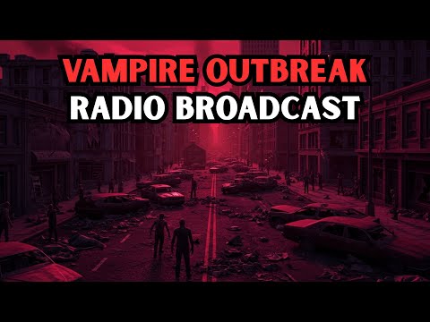 During a Vampire Outbreak.. You're Listening to the Radio
