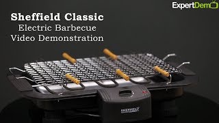 Sheffield Classic Electric Barbecue Video demonstration and how to use it.