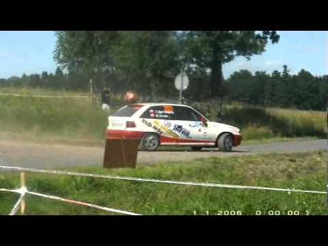 20 Rajd Rzeszowski D.MARCHEWKA/M.GRYZŁO Opel Astra Atak Na Rów Os.3 Blizianka