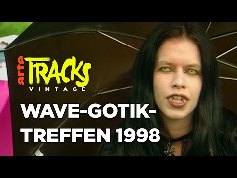Auf dem Wave-Gotik-Treffen (Vintage 1998) | Arte TRACKS