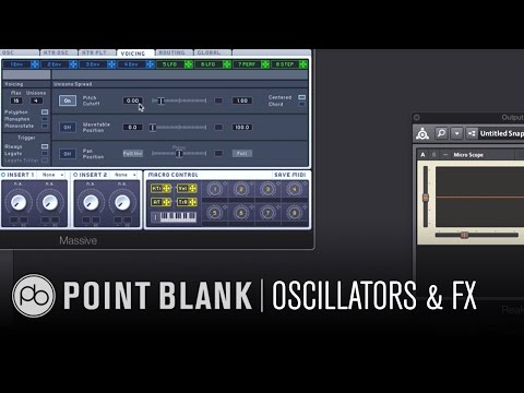 NI Massive: Synthesis & Sound Design Pt 3 – Multiple Oscillators & FX