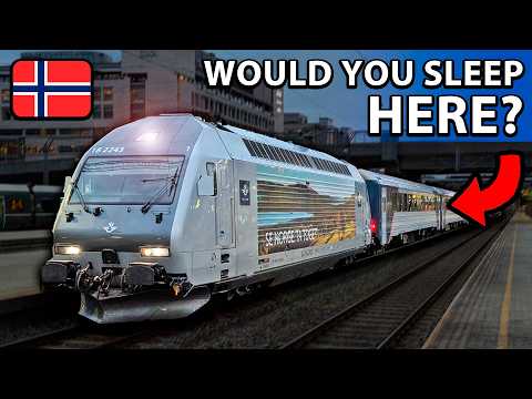Onboard Norway’s AMAZING Night Train from Oslo to Trondheim (Private FIRST CLASS Sleeper)