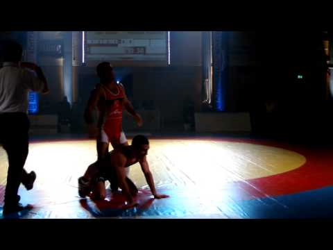 Gr.-röm. 55kg Tahir Zaidov - Vasileios Tersenidis 2:3 / PS 2:0 0:1 3:0 0:1 0:2