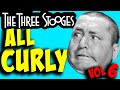 The THREE STOOGES Film Festival ALL Curly MARATHON Vol 6 FULL EPISODES