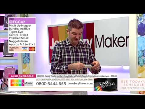 Labradorite on The Late Show with Vicky Field (JewelleryMaker) LIVE 11/03/2015