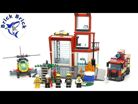 LEGO City 60320 Fire Station - Speed Build Review