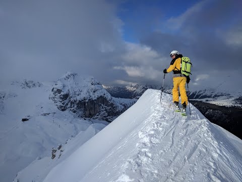 Freeride Ski Sella Nevea (guia de algumas linhas)
