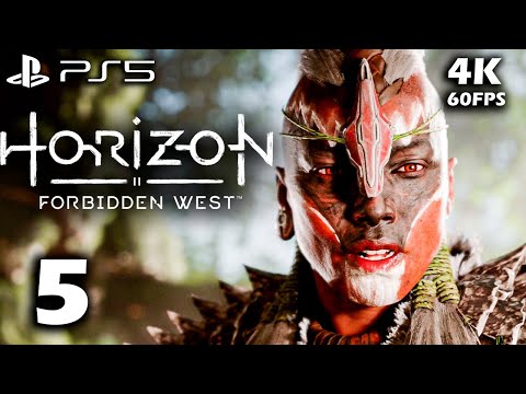 Horizon Forbidden West PS5 Gameplay Walkthrough Part 5 (4K 60FPS) - No commentary