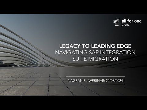 Legacy to Leading Edge: Navigating SAP Integration Suite Migration