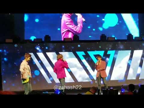 Winner 위너 in Toronto - Q&A (Lucky Mino fanboy gets a hug)