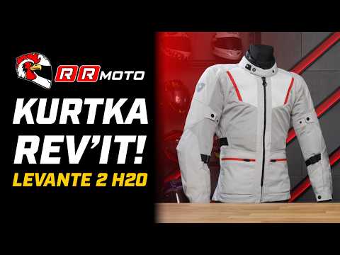 REVIT LEVANTE 2 H2O _ turystyczna kurtka motocyklowa na każdą pogodę | AA, Seeflex i Hydratex