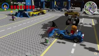 I MADE A GLITCHED CUSTOM TOWN IN LEGO WORLDS!