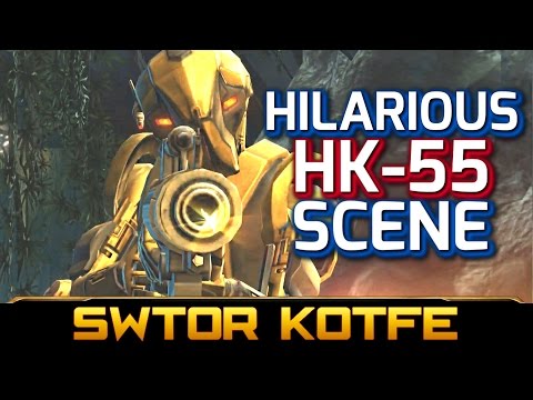 SWTOR KOTFE ► HILARIOUS HK-55 SCENE (Chapter 4, Knights of the Fallen Empire)